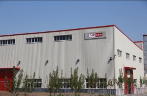 Atelier de fabrication de structures en acier