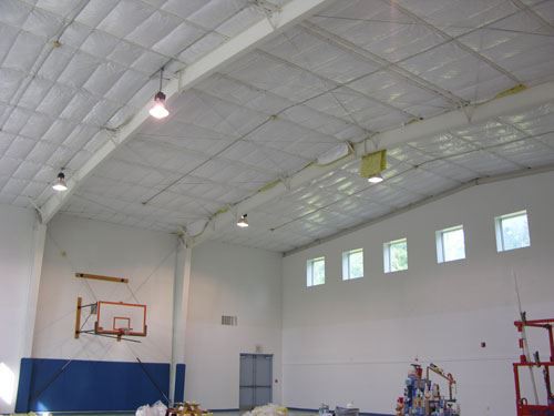 steel gymnasium metal building