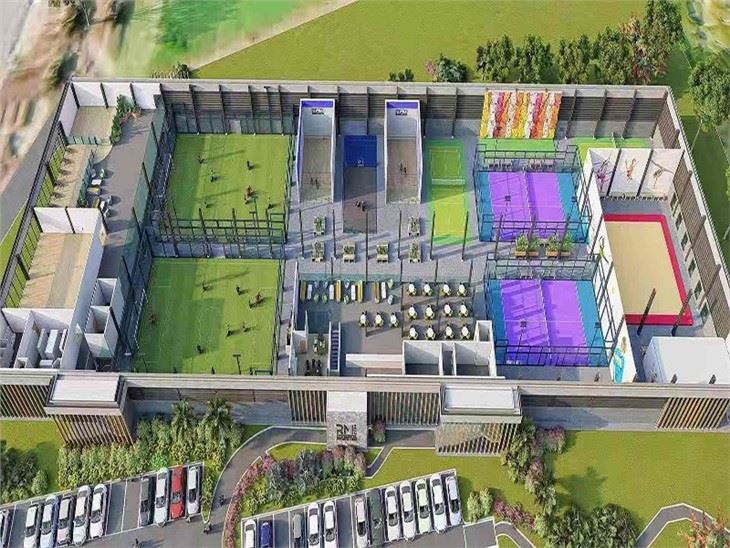 Prefabricated Steel Structure Stadium Prefabricated Steel Structure Stadium